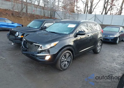 2015 Kia Sportage Ex z USA, uszkodzony, nr VIN KNDPCCAC9F7711695